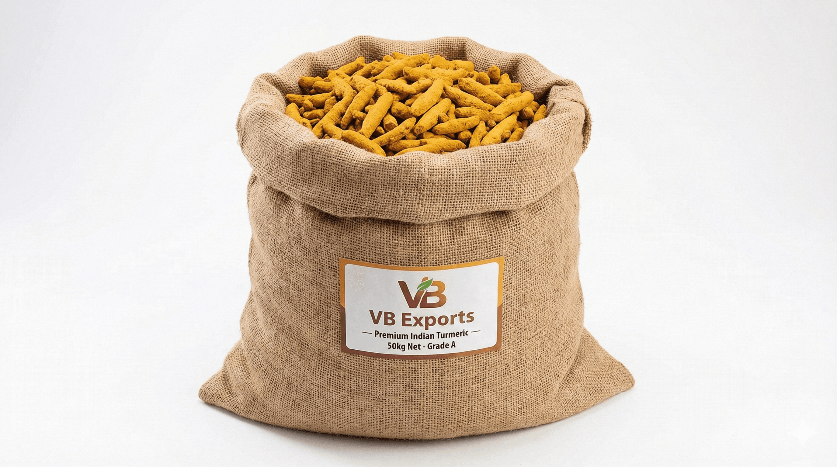 Premium Turmeric Powder - 7-8% Curcumin - FSSAI & USDA Certified Indian Spices | VB Exports